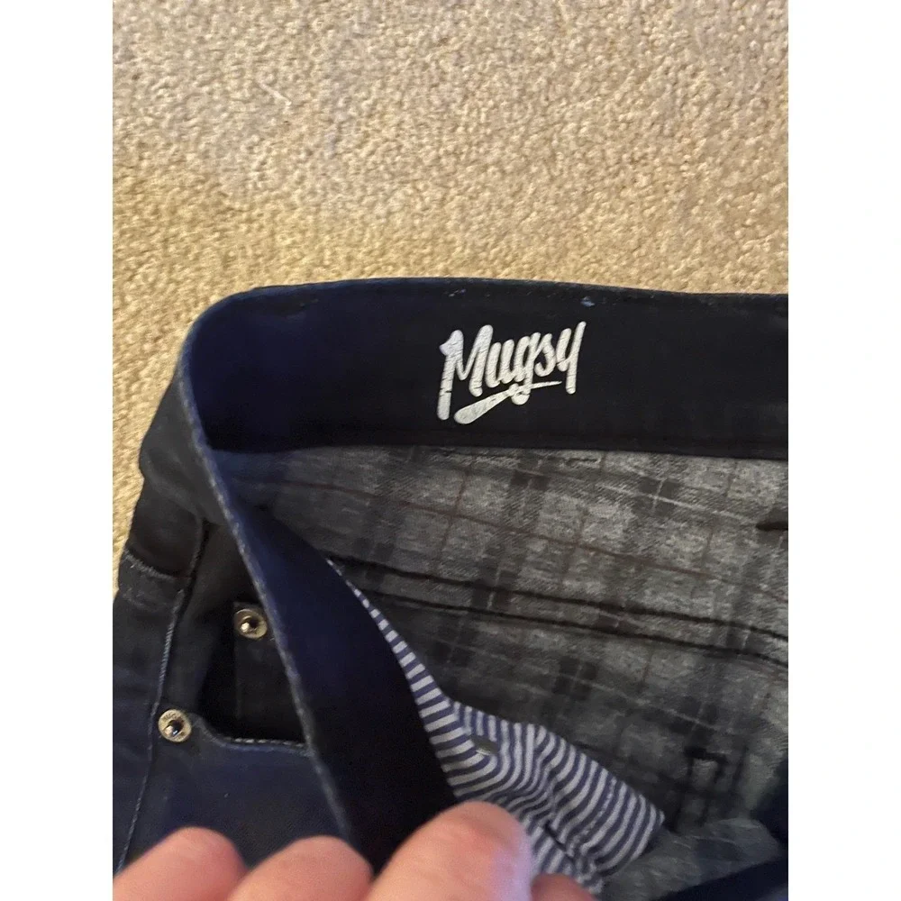 Mugsy Men's Toasties Stretch Flannel Lined Dark Wash Denim Jeans‎ Style- 35/34